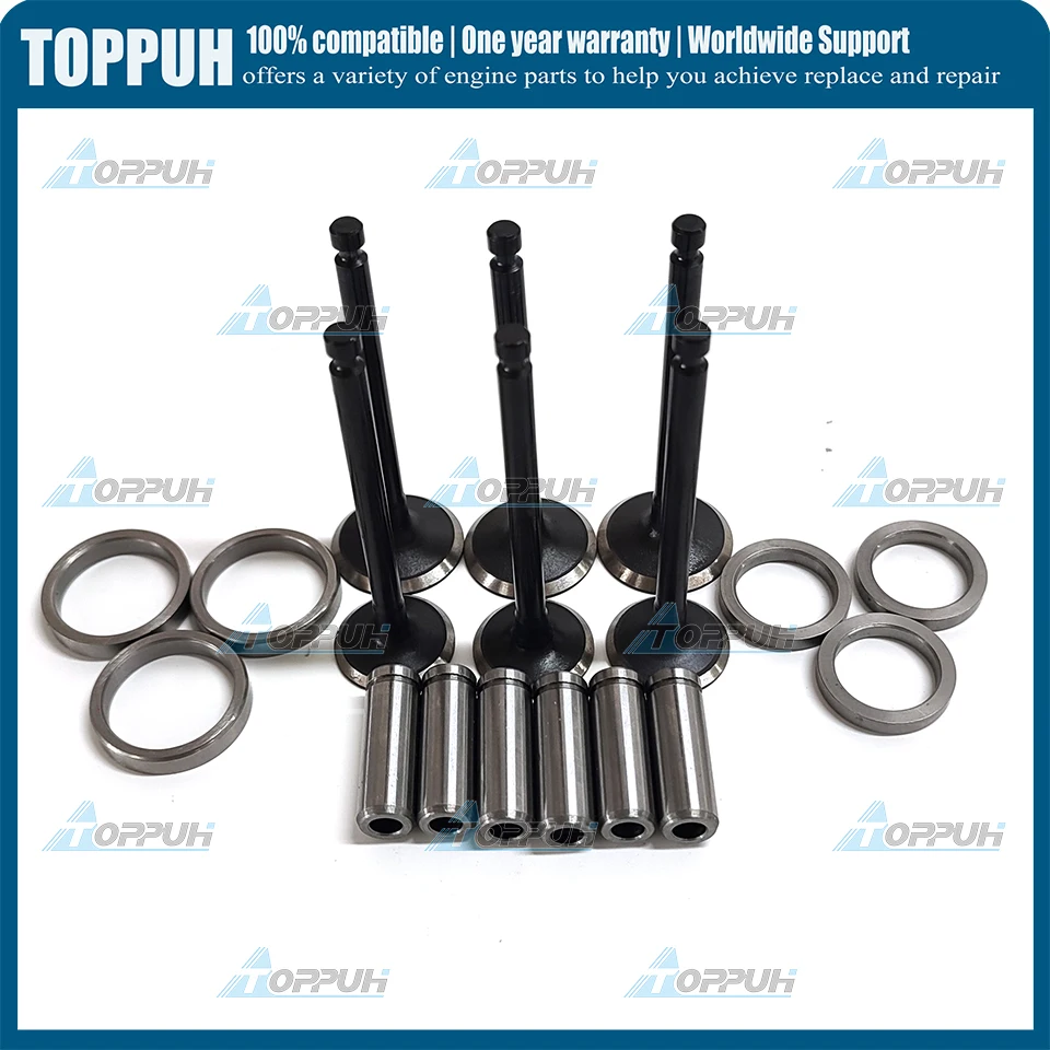 1Set New 3TNE68 Valves Kit For Yanmar 3TNE68 3TNE68C Engine