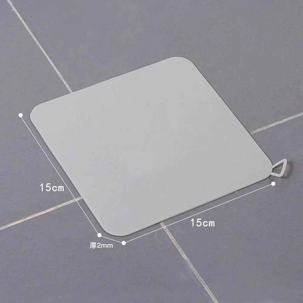 Silicone Floor Drain Anti-smell Cover Sewer Sink Smell Removal Sealing Drain Cover Kitchen Bathroom Home Insect-proof Seal Cover