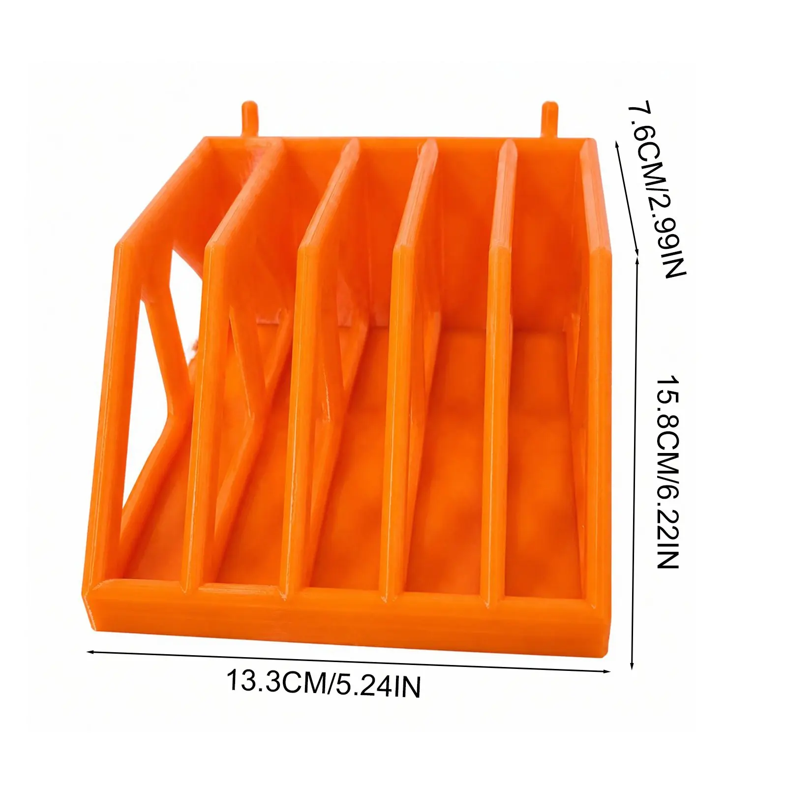 Workshop Sanding Disc Organizer Pegboard Rail Storage Holder 3D Printed Plastic Rack for Woodworking Auto Repair Tools