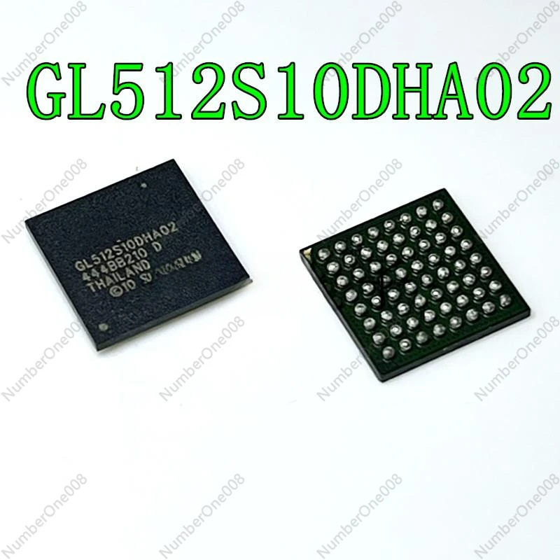 

5pcs/Lot S29GL512S10DHA02 GL512S10DHA02 Chipset BGA64 Automotive computer boards fragile Chips