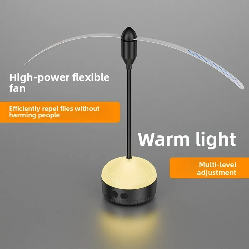 The Mosquito Repellent Fan Can Hang A Multi-functional Portable Household Night Light To Repel Mosquitoes and Mosquitoes.
