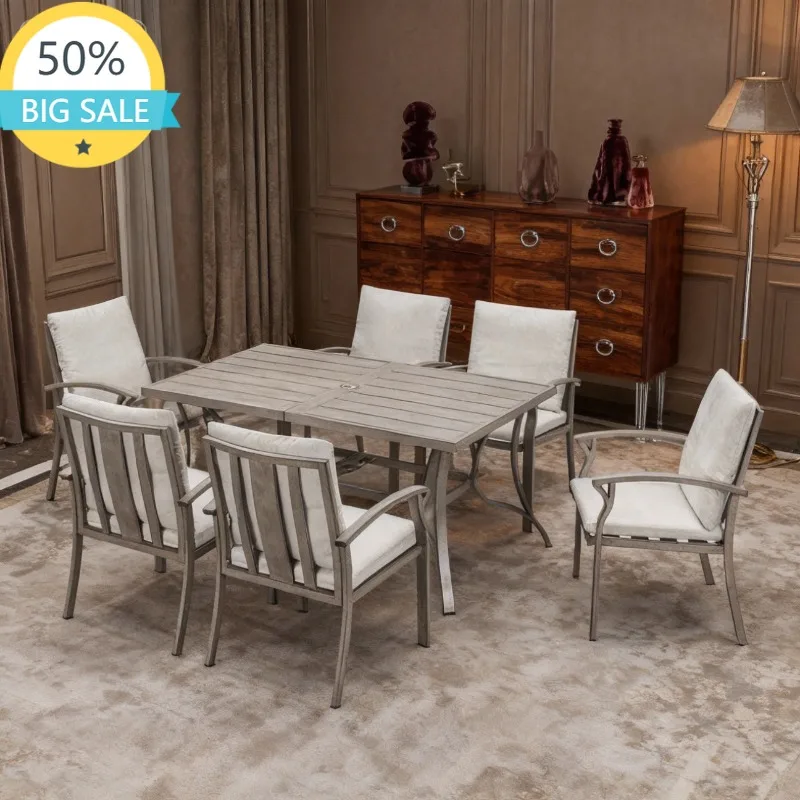 في الهواء الطلق حديقة صالة حديقة الأثاث مجموعات في الهواء الطلق الطعام مجموعة الأرائك شرفة الأثاث الجدول وكرسي أثاث الباب الخارجي الفناء #1