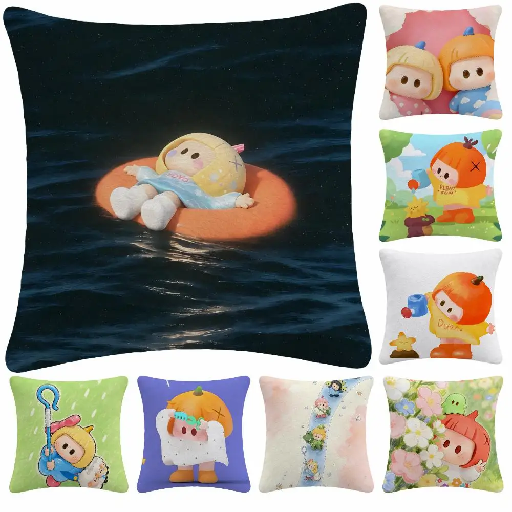 Anime Japanese Manga Y-yoyo Cushion Cover Soft Plush  throw pillow Sofa Bedroom Living Room Car Dorm Home Decor Gift