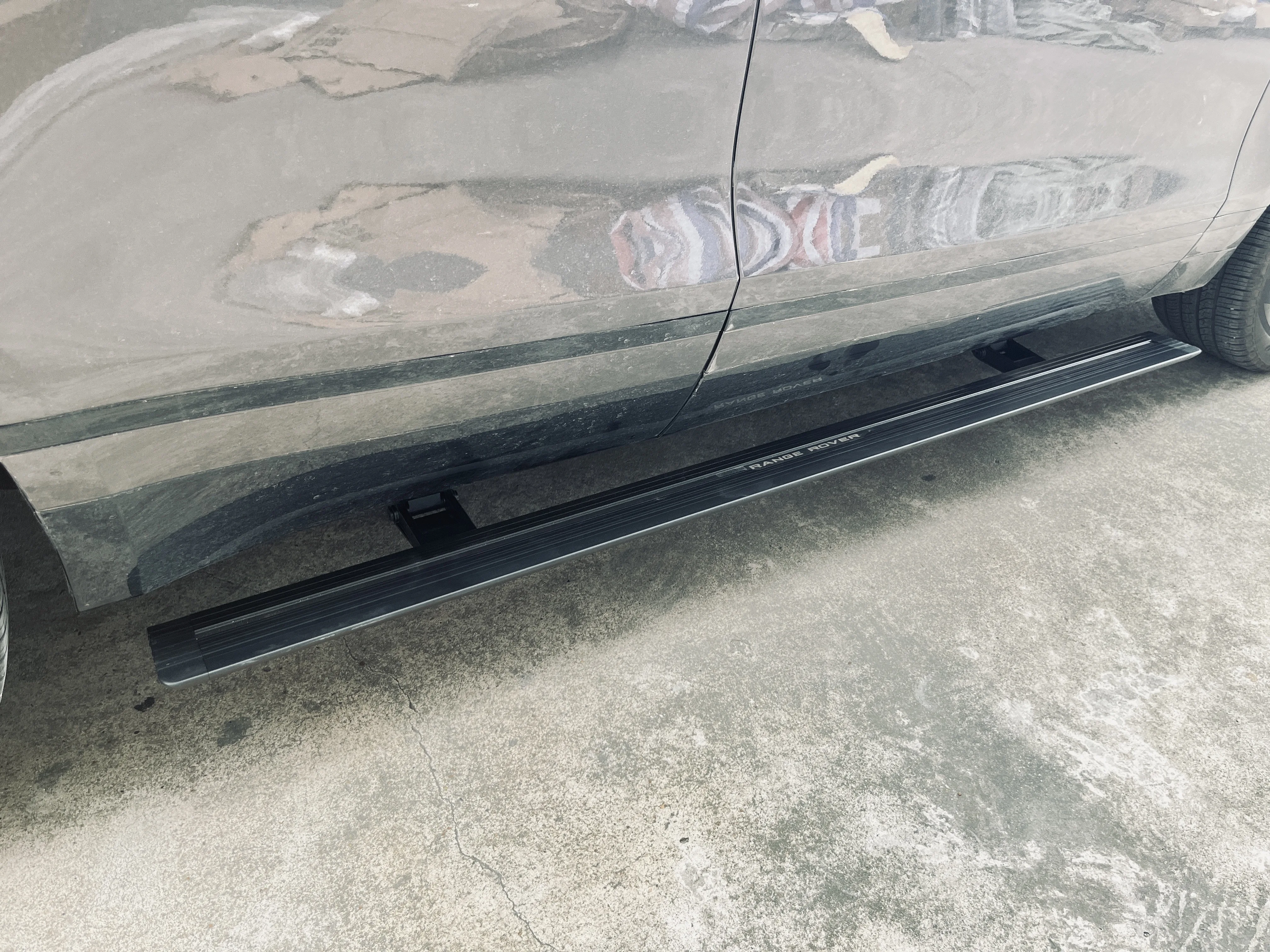 Sports Style Power Running Board Pedal Custom Electric Side Aluminum Material Fit For 17-20 Range Rover Velar Transit