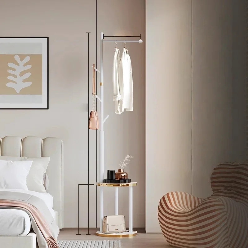 Minimalist Standing Hanger Pole Coat Rack Multipurpose Clothes Hanging Rack Furniture Perchero Ropa De Pie Apartments Furniture