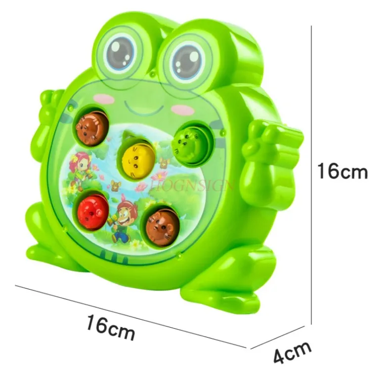 Elektrisch grondmuisspeelgoed voor baby's en jonge kinderen, puzzelmuis tikken, voorschools onderwijs voor kinderen