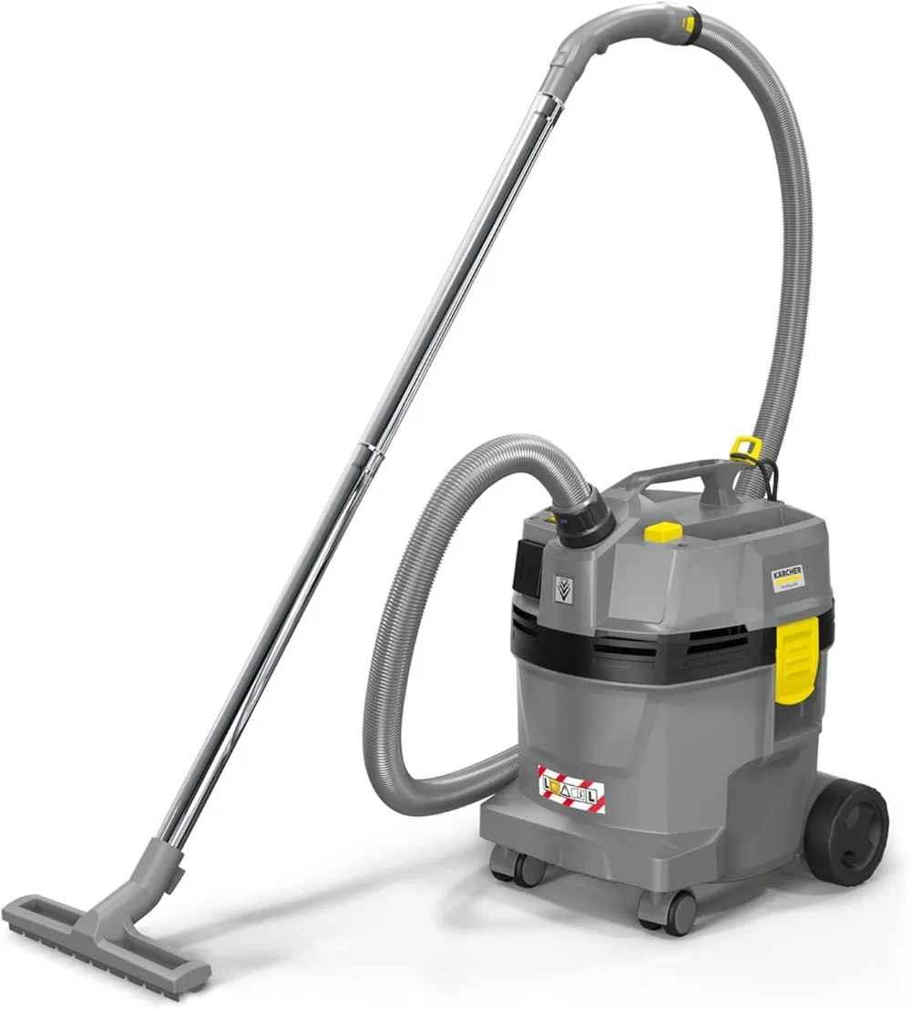 NT 22/1 Ap Te L Aspirador multiusos en seco y húmedo, peso ligero y dimensiones compactas con 1300 W y depósito de 22 l,