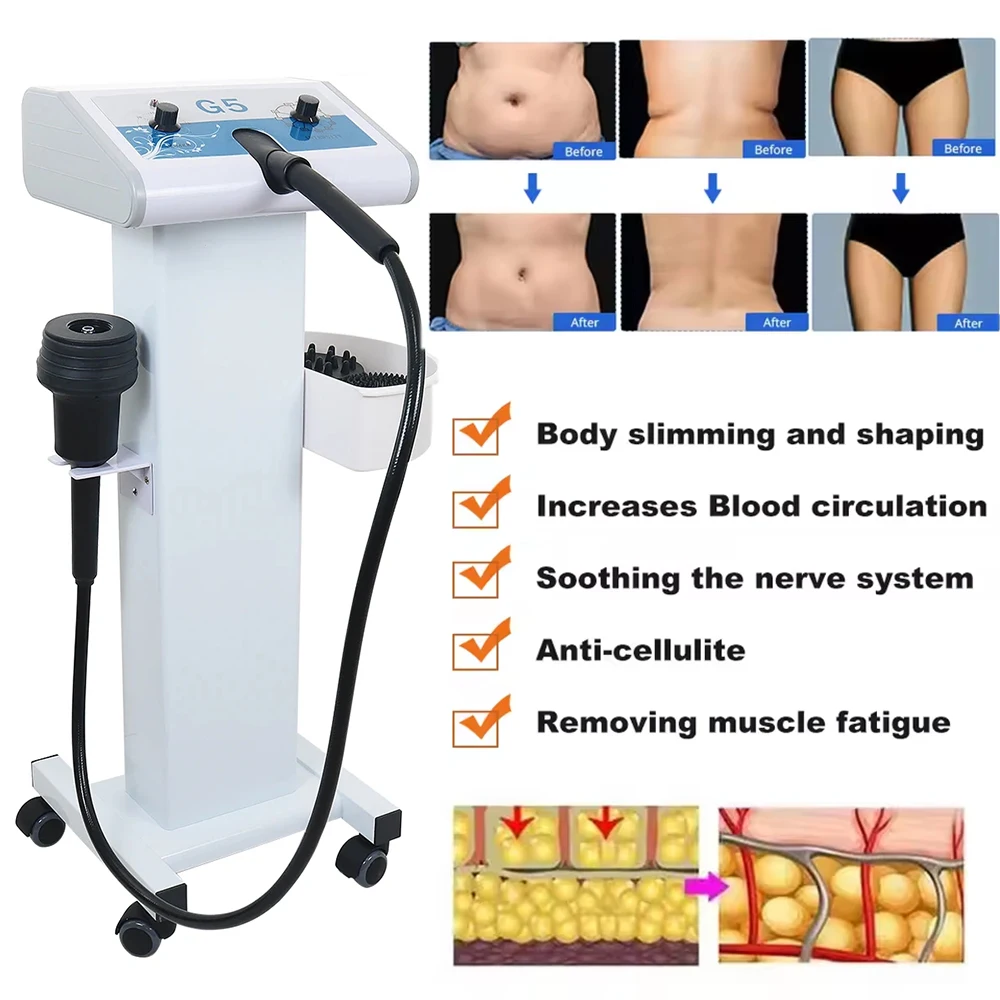 

Standing G5 Massage High Frequency Vibration Slimming Beauty Machine Body Shape Weight Loss Muscle Relax Anti Cellulite Device