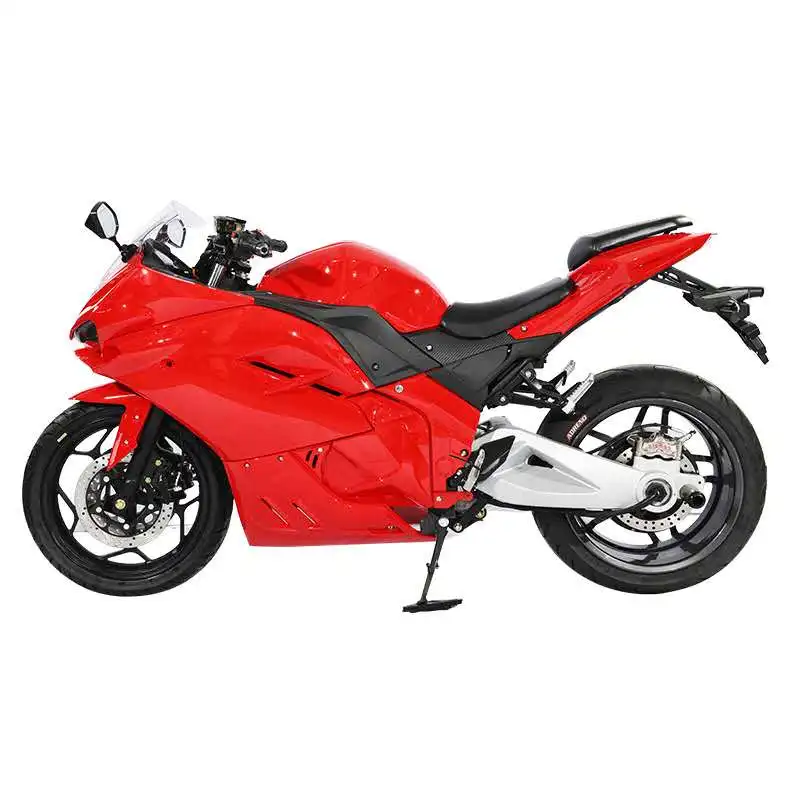 Professional 3000W Electric Motorcycle Foldable Handlebar LED Display Two Wheels