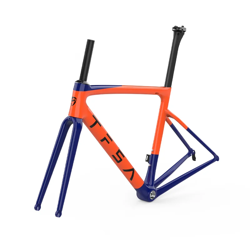 TFSA JH-06 updated carbon fiber bike frame rim brake 700/28c