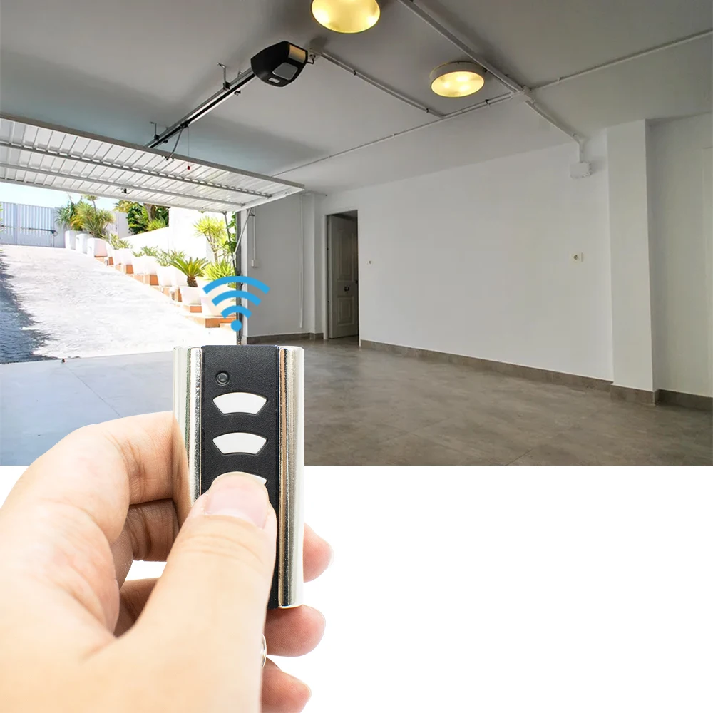 Normstahl Crawford RCU 433 2K Standard Steel Garage Door Remote Control EA433 2KM 2KS 4K RCU433 T433-4 433.92MHz Rolling Code