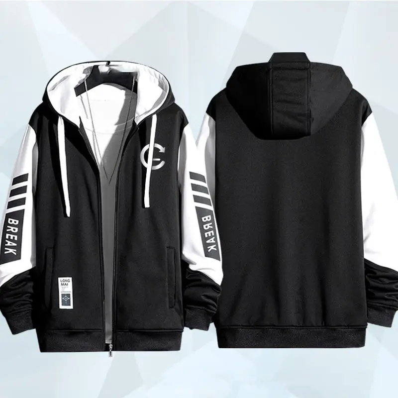 Anime Link Click Charles Lucas mismo abrigo sudaderas con capucha Cosplay disfraz sudaderas hombre Sudadera con capucha mujer hombre ropa sudaderas para hombre
