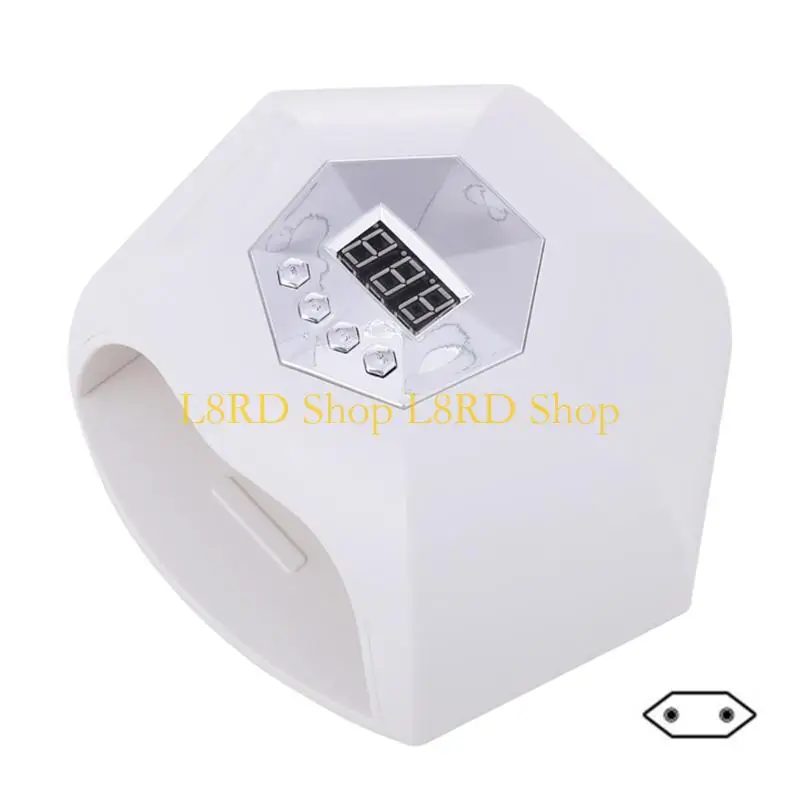 L8RD UV-LED-Nagellampe, UV-LED-Nagellack-Trockner, Gel-Maschine für Maniküre und Pediküre mit und 4