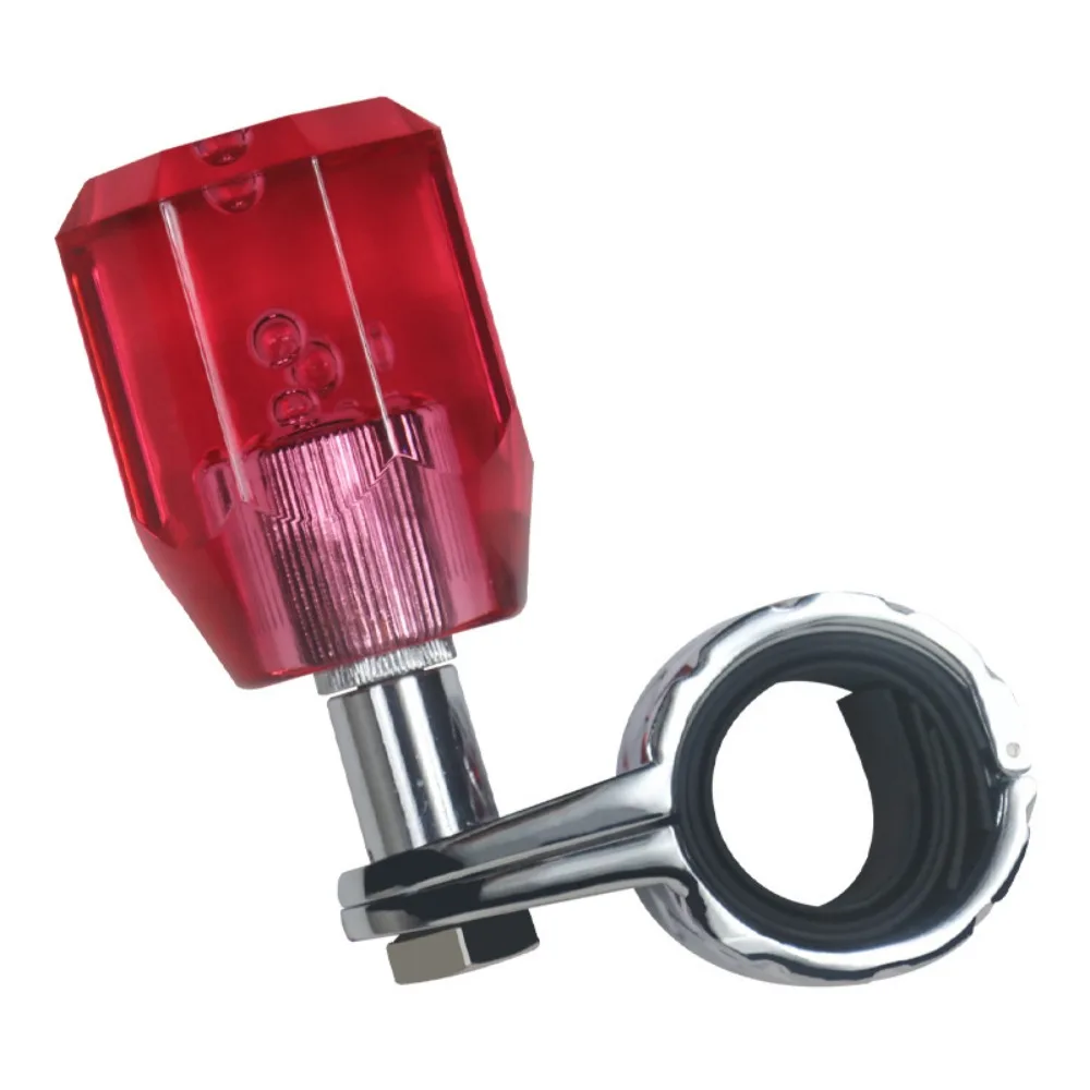 

Восьмиугольная ручка-спиннер для руля из акрилового хрусталя, плавно вращающаяся, для улучшения управления, 360 градусов ° Подшипник