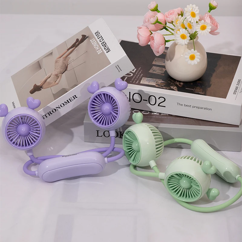 YS-2524-Skin - Friendly Neck Fan - Safe Material, Comfortable to Wear for Extended Periods