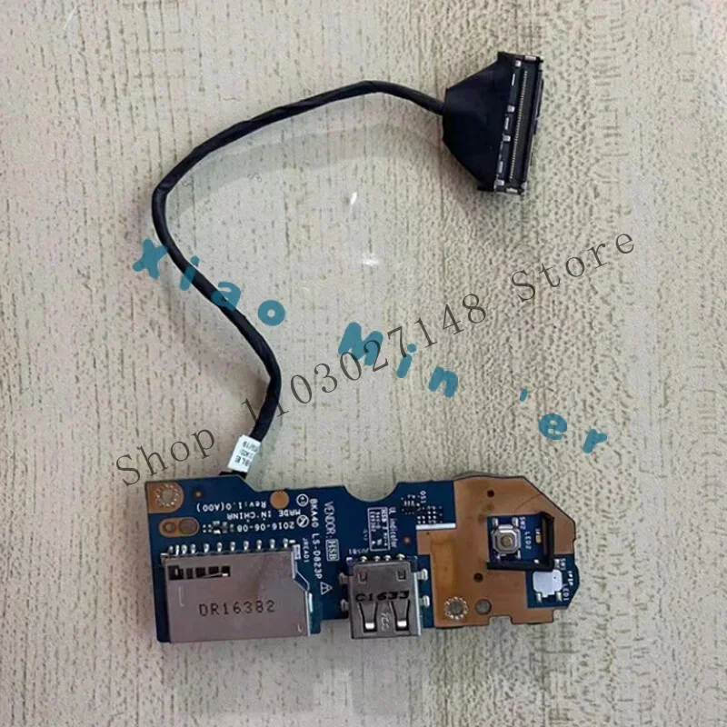 WYORESY For Dell Inspiron 14 7460 7472 USB Switch Board Key Small Board LS-D823P P74G