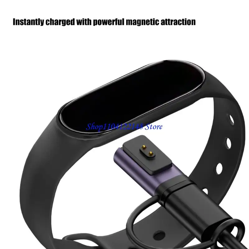 P9FA Metal Charging Adapters For Fitness Trackers Quick Connection No Tools Need