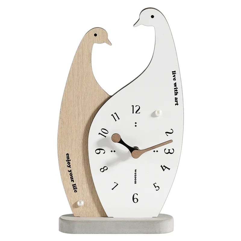 

Desktop clock entrance, living room clock decorative ornament TV cabinet