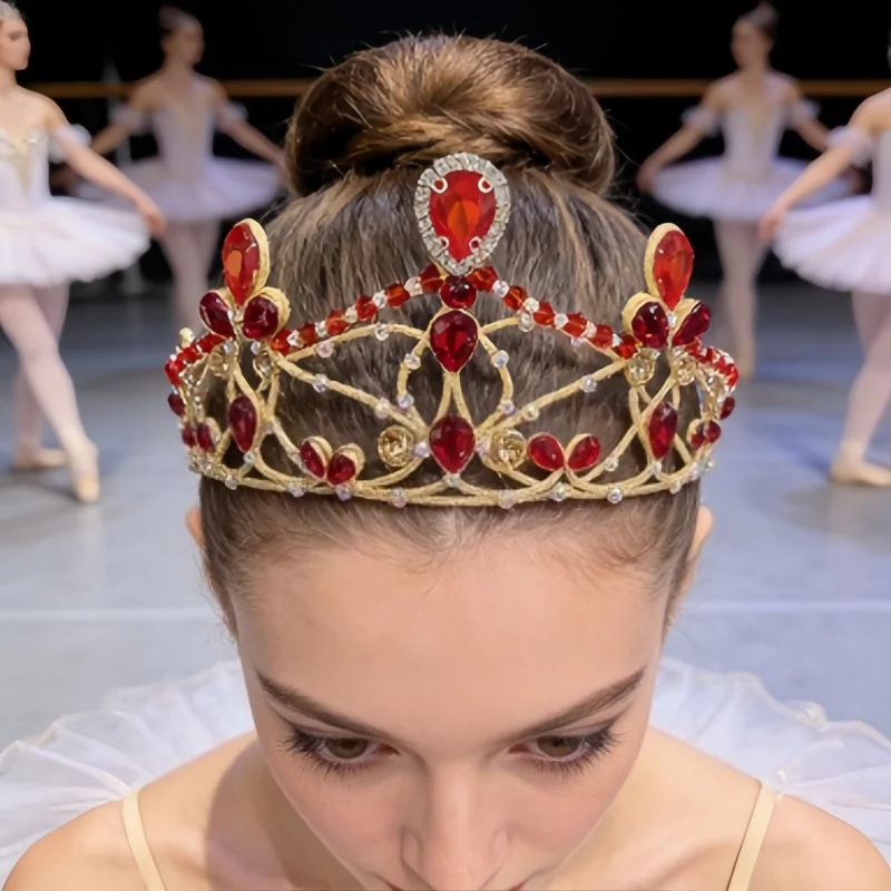 

BH1012 Горячая распродажа: Модный головной убор Giselle для танцевальных выступлений (для детей, девочек, женщин, взрослых) – Гирлянды для балета