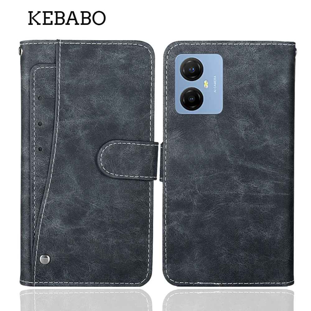 Fashion Leather Wallet FreeYond F9 M5 M5A M6 F9S 5G Case Flip Luxury Card Slots Cover Phone Protective Bags