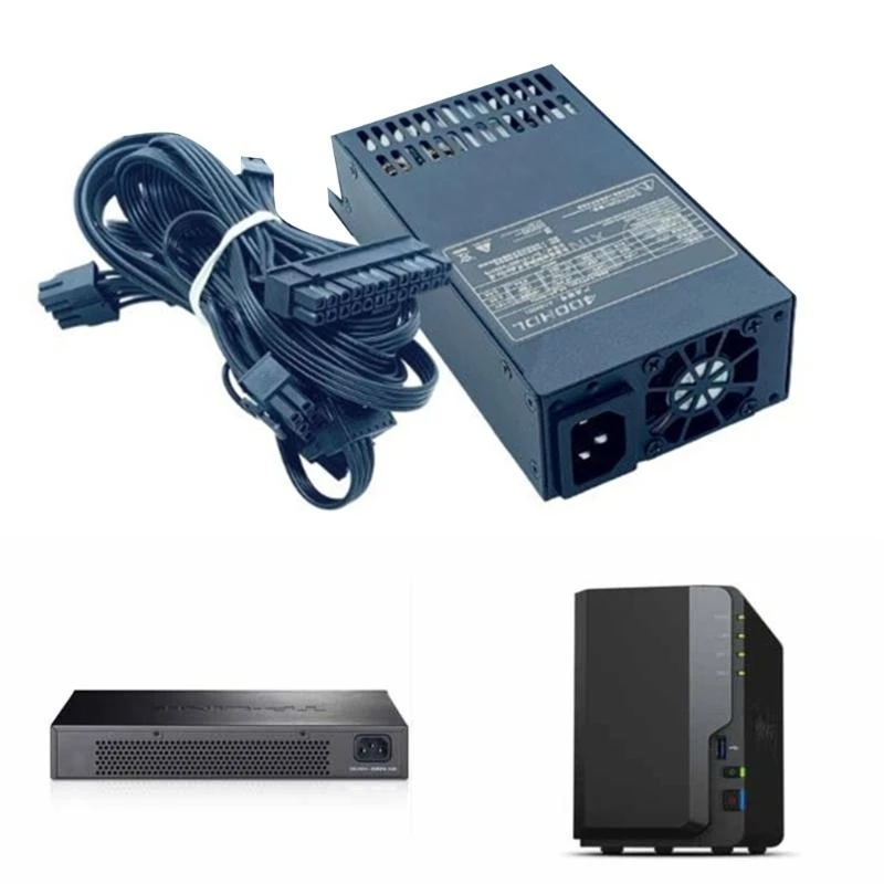 F68C كمبيوتر سطح المكتب ATX مزود الطاقة 400W المعدات الصغيرة 1U متعددة القنوات