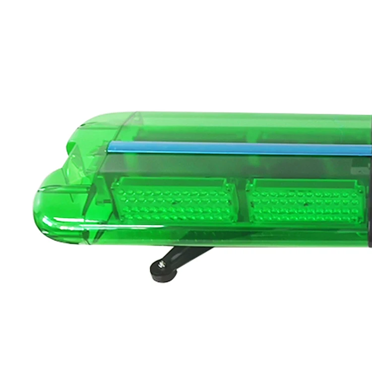 12V Ambulance Green Led Emergency Led Lightbar Light bar with Siren Speaker