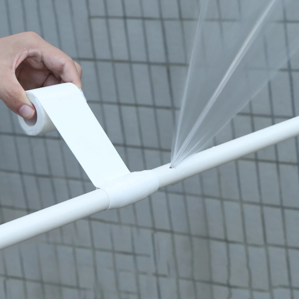 

1 Roll Waterproof Tape Water Pipe Leak Repair Tape Pipe Sealing Tape PVC Self-Adhesive Tape Hole Repair Tape Winding Tape