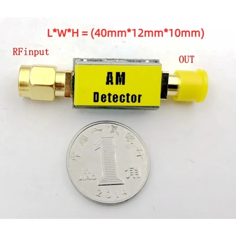 2Pcs 0.1M-6GHz RF AM Envelope Detector Amplitude Detection Discharge Signal Detection