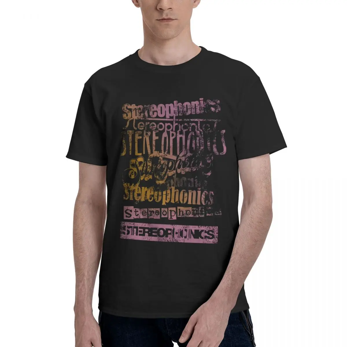 

Stereophonics Logos 100% Cotton Casual Breathable Confortable Men Top New Gifts And T-Shirts T Shirt Men