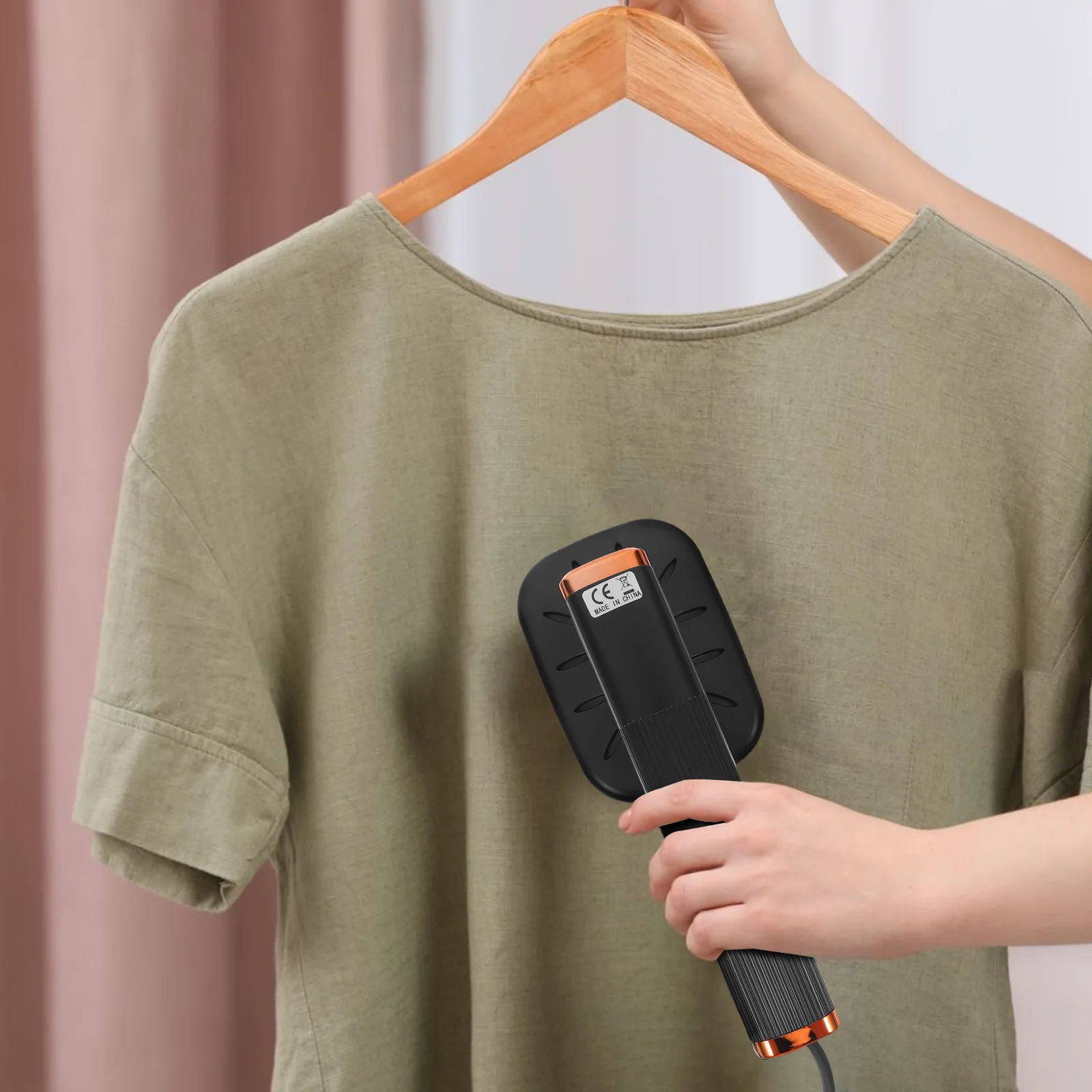 

【】Portable Usb Handheld Iron Mini Travel Steamer Ironing Machine For Clothes Garment Wrinkle Remover Light Compact Small Iron