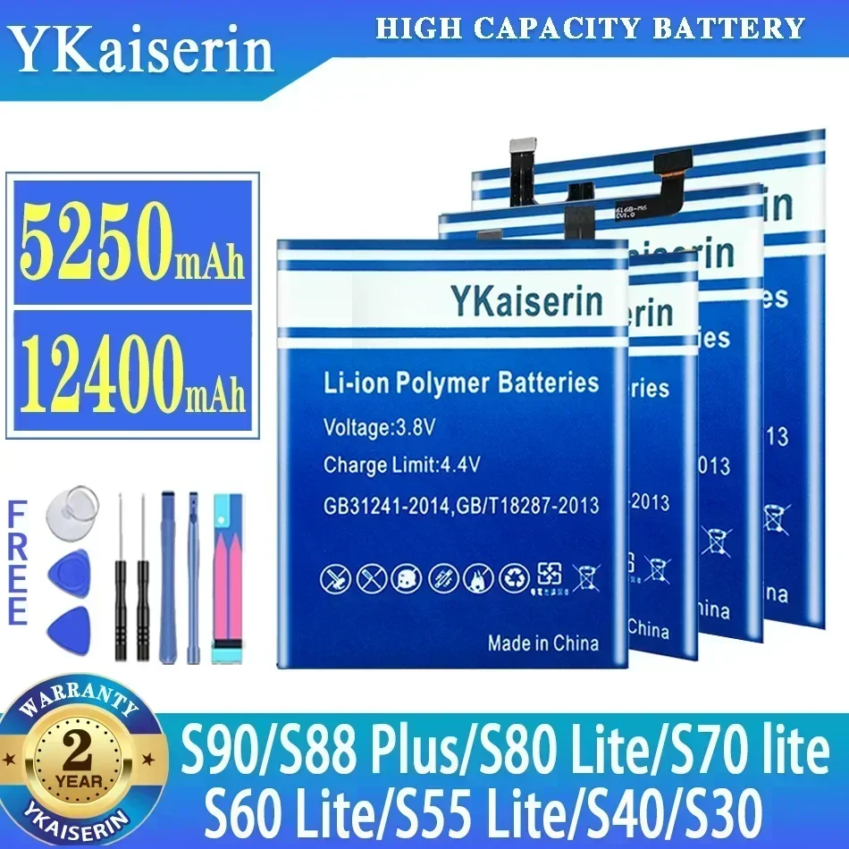 

Аккумулятор YKaiserin для Doogee S90/S88 Plus S88Plus/S80 Lite для Doogee S70 Lite S70 Lite/S60 Lite/S55 Lite/S40/S30 Аккумуляторы + НО