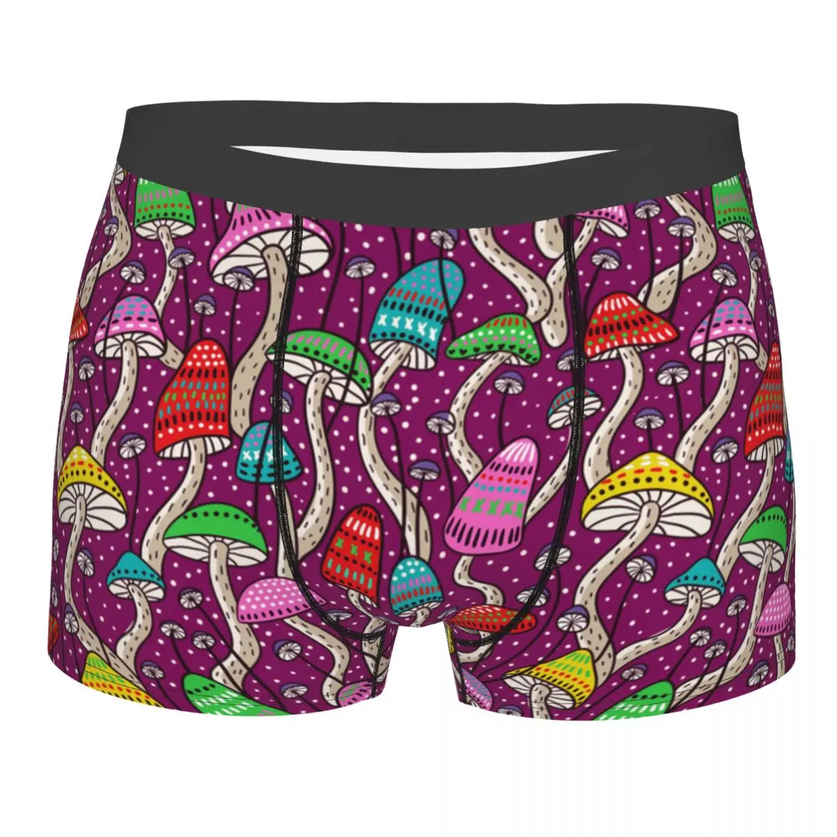 

Custom Psychedelic Magic Mushrooms Boxers Shorts Men Briefs Underwear Novelty Underpants