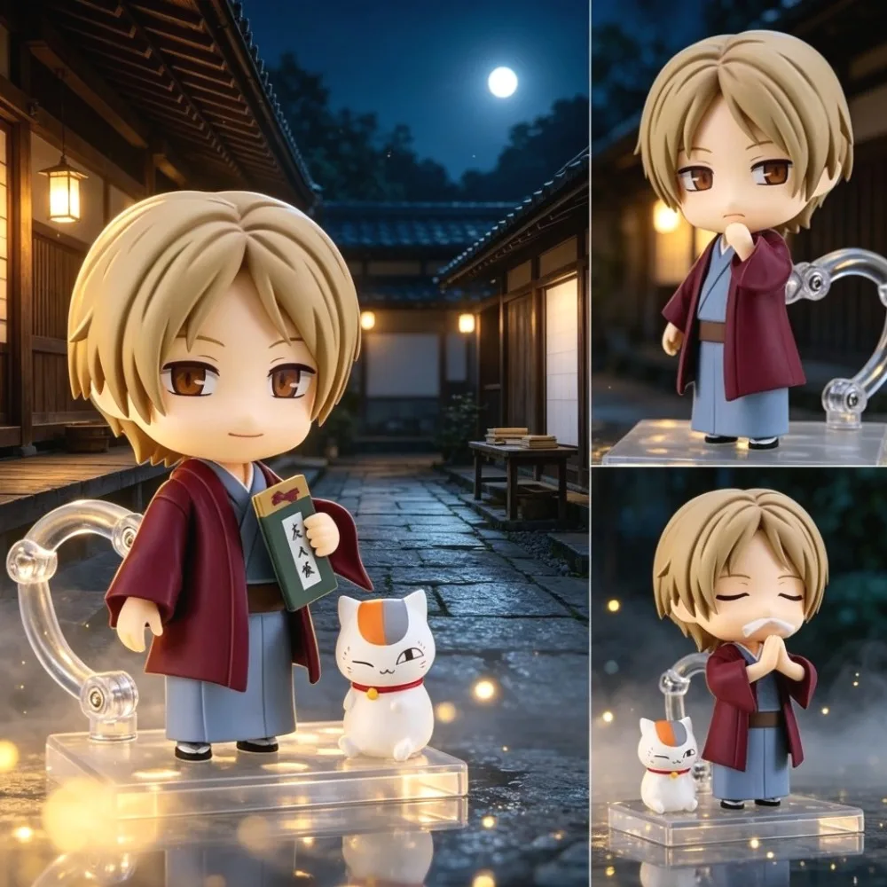 Figurine Natsume Takashi du manga Natsume Yuujinchou ‌   Figurines Madara, statues en PVC, collection de modèles de bureau, jouets, cadeaux