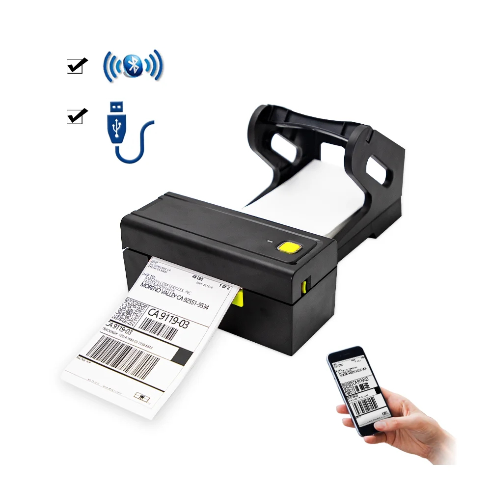 BEEPRT IPRT 110mm FBA shipping label printer 4x6 thermal barcode sticker waybill printer For Amazon LAZADA