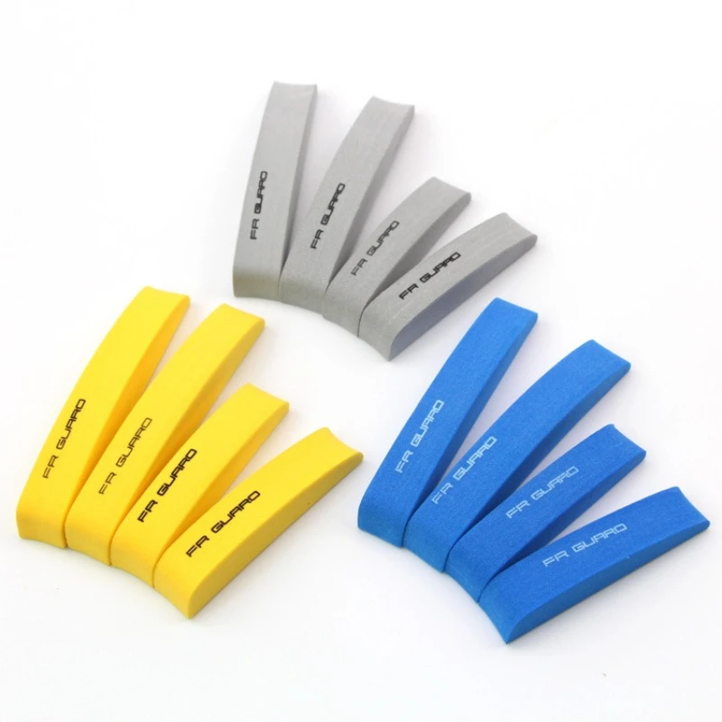 4pcs Car Door Anti-Collision Strips Anti Collision Measures Rubber Bumper  Foam Car Decoration Hot Sell Edge Of The Car Protect