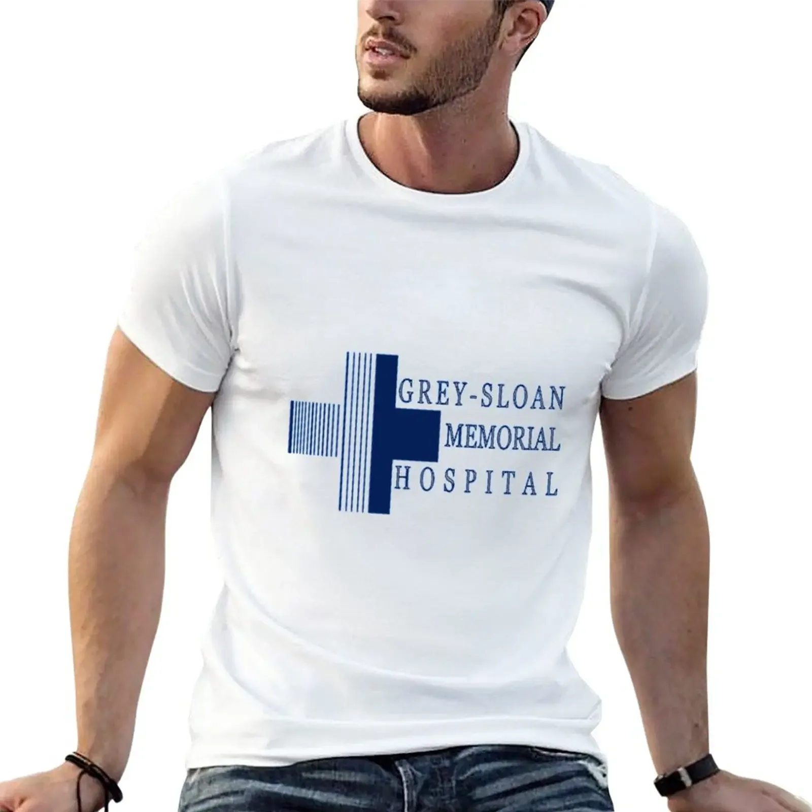 Grey Sloan Memorial Hospital Logo T-Shirt boys white t shirts funny t shirts hippie clothes Blouse men t shirt