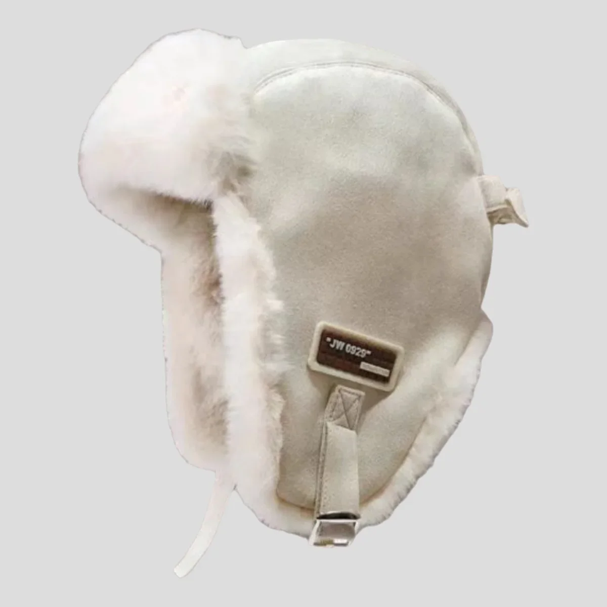 

Vintage Trapper Hat for Men Women, Winter Fur Lined Ear Flap Hunting Cap, Warm Thickened Cold Weather Beanie with Ear Protection