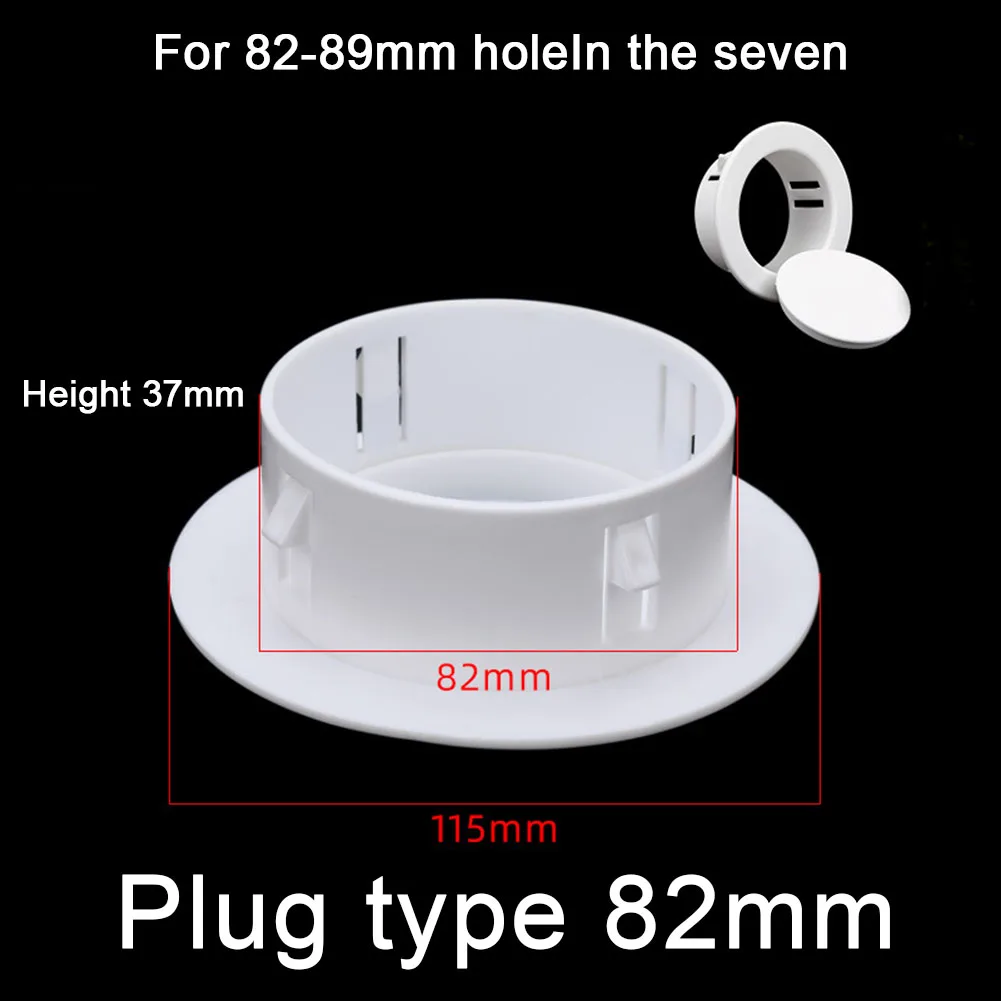 40-100mm Decorative Wall Hole Cover For Air Conditioning/PVC Water Pipe Protective Vents  Plastic Plug