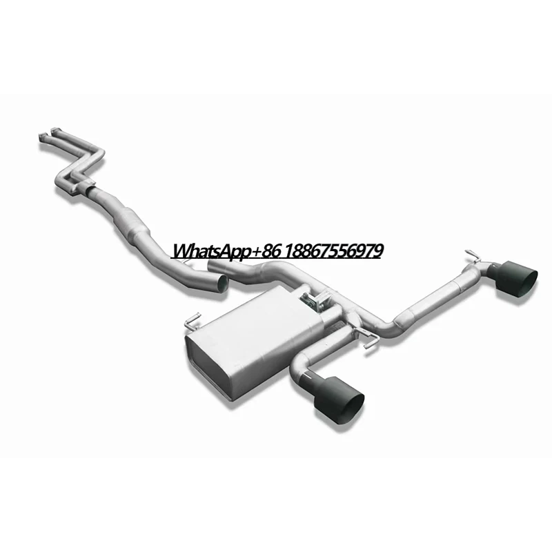 

Custom for E90 E92 E93 325 330 335 320 Valved Muffler Exhaust Pipes Catback Ss304 Valvetronic Exhaust Auto Parts Tuning
