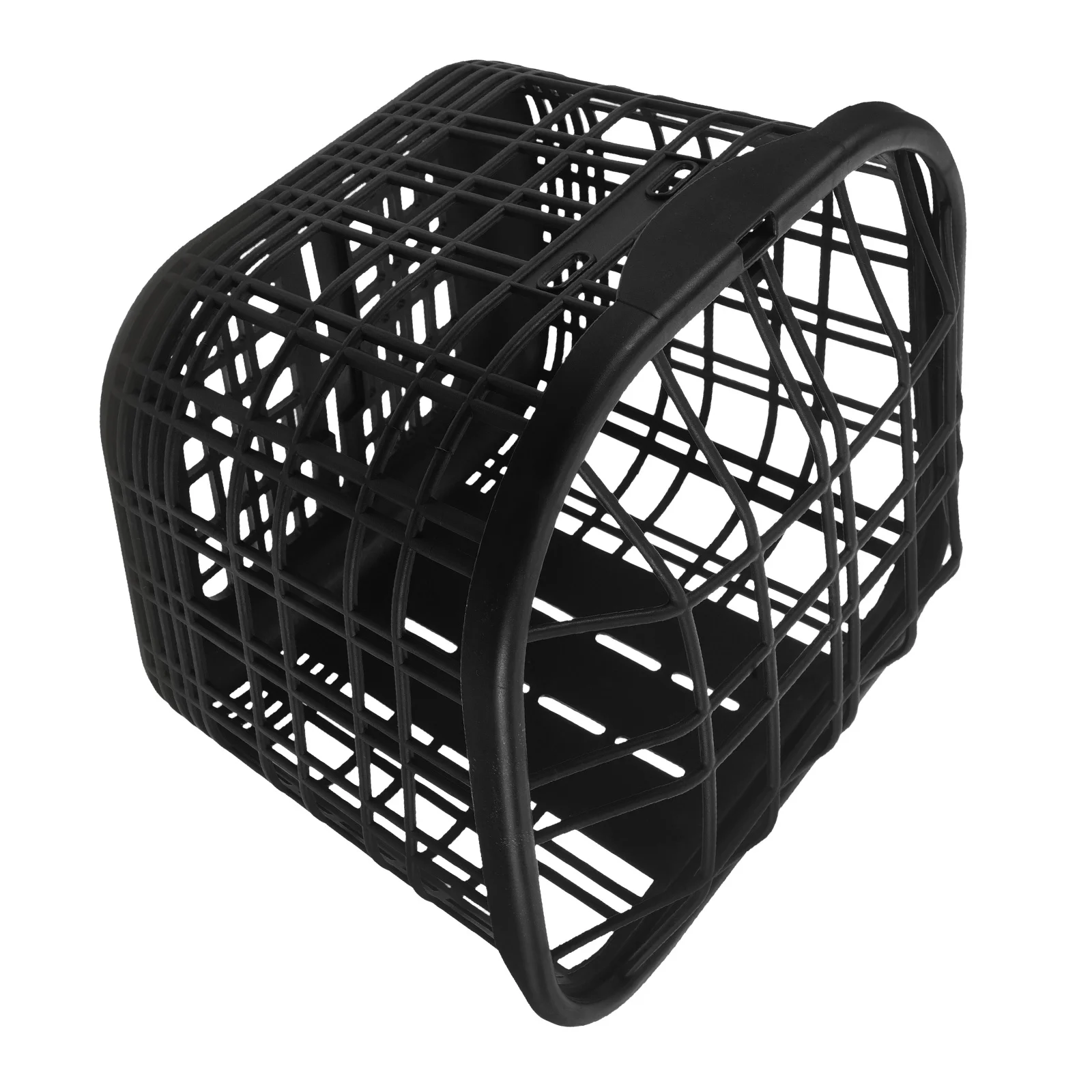 

Front Basket For Bike White Thickened Wire Mesh Sturdy Design Easy Install Compatible With Electric Bicycle Mountain Bike