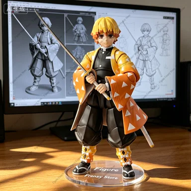

Special OfferOriginal Bandai SHFiguarts SHF Demon Slayer Zenitsu Agatsuma Anime Action Figure Finished Mol Ornaments Collection