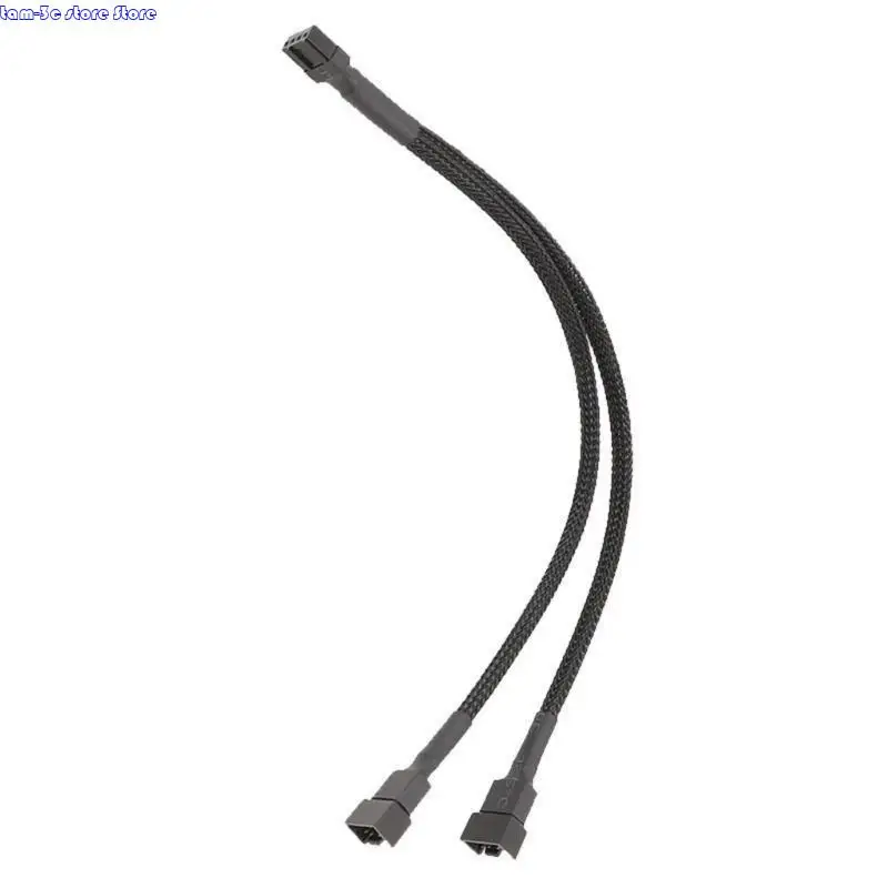 

Mainboard CPU 4Pin Fan Extention Cables PWM 4P Adapter Cable Computer Case Mainboard 4PIN Power Cable Connectors Splitter