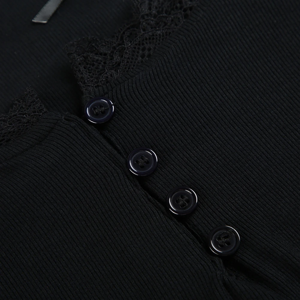 

Casual Wear Lace T-shirt For Casual Occasions Solid Color Style All Seasons Use Brand New Condition Daily Wear