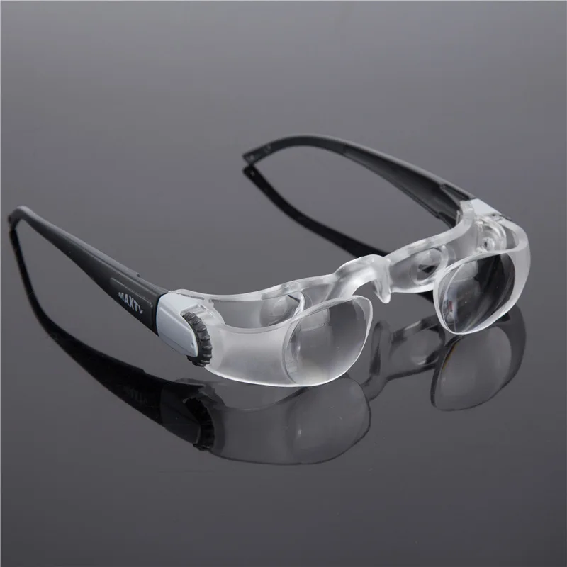 Imagem -03 - Baixa Visão Ampliação Óculos para Tela de tv Lupa Binocular Aids 2.1x Maxtv Miopia