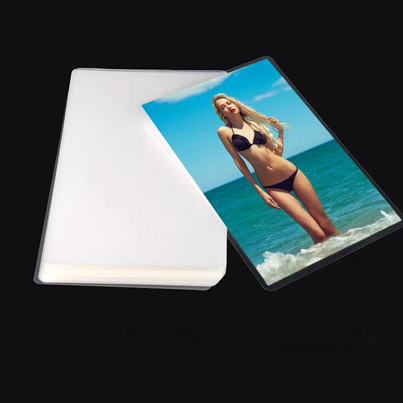 100 Pack Thermal Laminating Pouches, 67x97MM Round Corner Pouches Compatible,80Mic,Clear Thermal Laminating Pouches for Cards