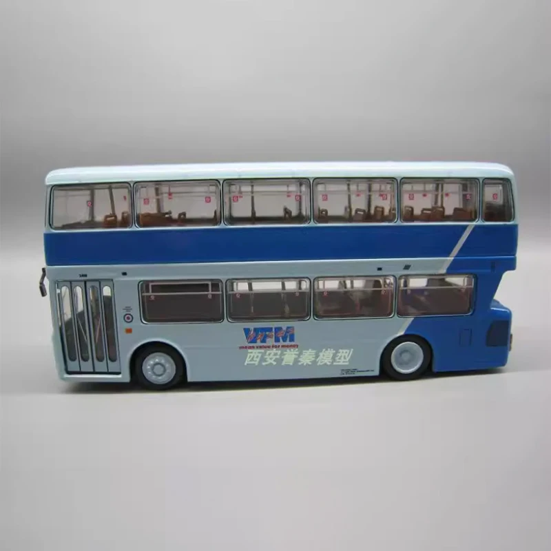 بريتبوس دييكاست الأصلي 1:76 مقياس لندن ذات الطابقين سبيكة حافلة نموذج جمع الديكور لعبة هدية تذكارية العرض