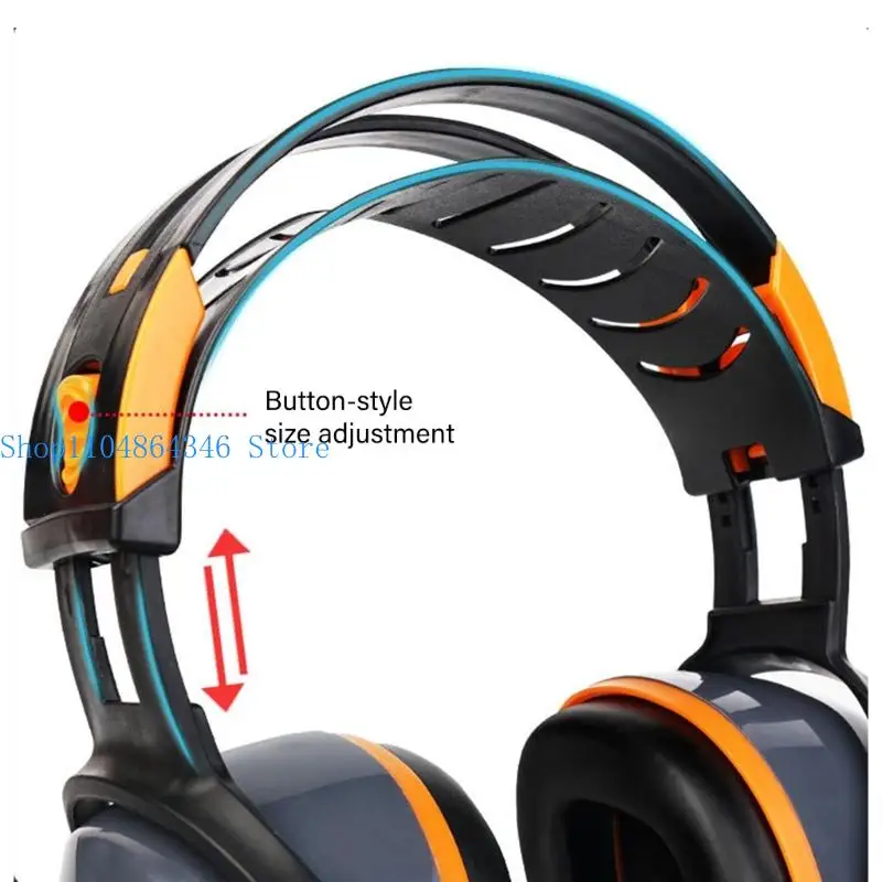 5asd Adjustable Noise Blocking Ear Defenders Industrial Strength Hearing Protectors For Construction Sites Home Office Use