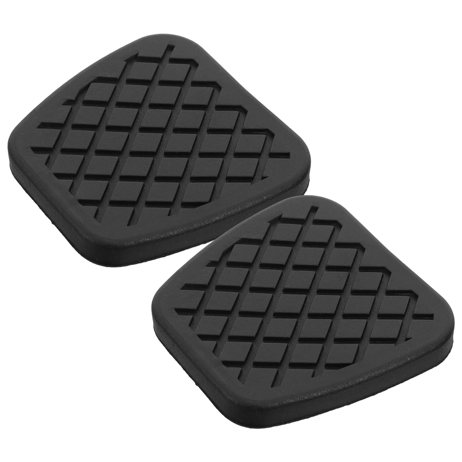 

2Pcs Auto Pedal Covers Anti-Slip Design Clutch Brake Pad Universal Fit Long-Term Reliability Clutch Cover Brake Pedal Pad