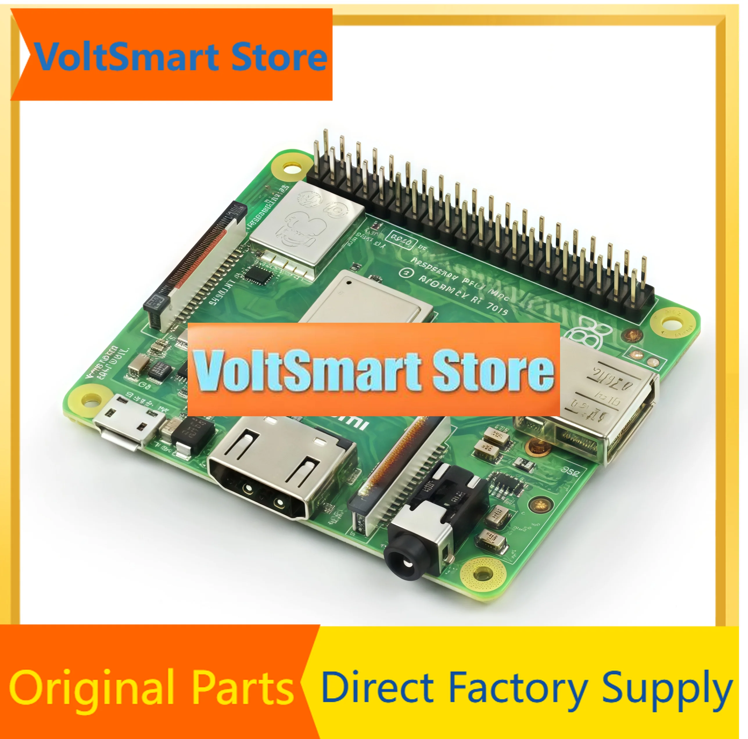 VoltSRaspberry Pi 3 Module A+ Quad-core CPU Dual-band WiFi Raspberry Pi 3A+ Development Board