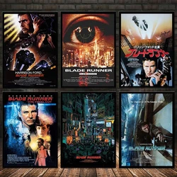 Retro Movie Blade Runner(1982) Classic Sci-fi Film Poster Canvas Painting Wall Art Pictures Vintage Home Club Cinema Decor Gift